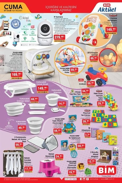 7 Ocak 2022 BİM Kataloğu 7 Ocak 2022 BİM Aktüel Ürünler Kataloğu: BİM'de Bu Hafta Neler Var? 7 Ocak BİM Kataloğunda Neler Var?